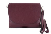 Torebka listonoszka damska - Barberini's Bordowa