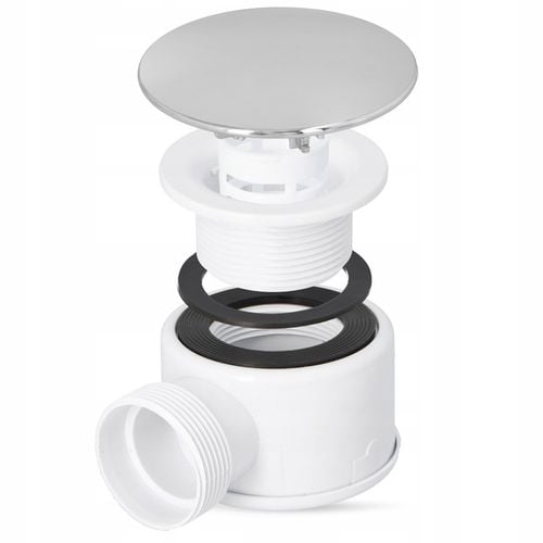 Syfon Brodzika 50 mm CZYSZCZONY GÓRY Odpływ Prysznica Wanny Niski na Arena.pl