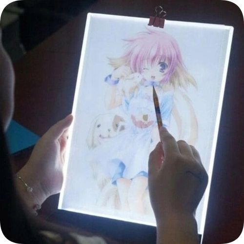 TABLET GRAFICZNY Deska Kreślarska do Rysowania TABLICA LED na Arena.pl