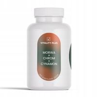 MORWA BIAŁA (EKSTRAKT 4:1) + Chrom + Cynamon 60 kapsułek VEGE - Odchudzanie