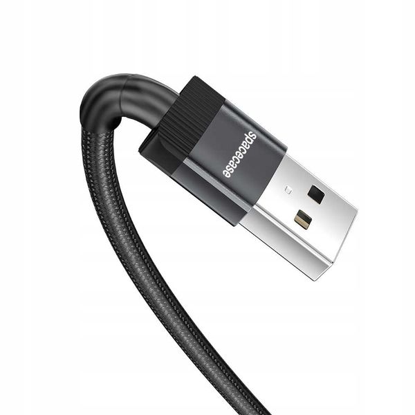 Spacecase Usb-C Cable 1M 3A Black zdjęcie 9