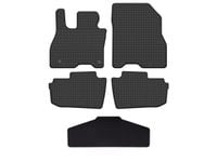 Dywaniki gumowe SolidTread Nissan Leaf II 2017- z tunelem, 5 szt.