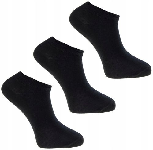 12x Niskie Skarpetki Męskie Stopki Skarpety Bawełniane Czarne MORAJ 39-42 na Arena.pl