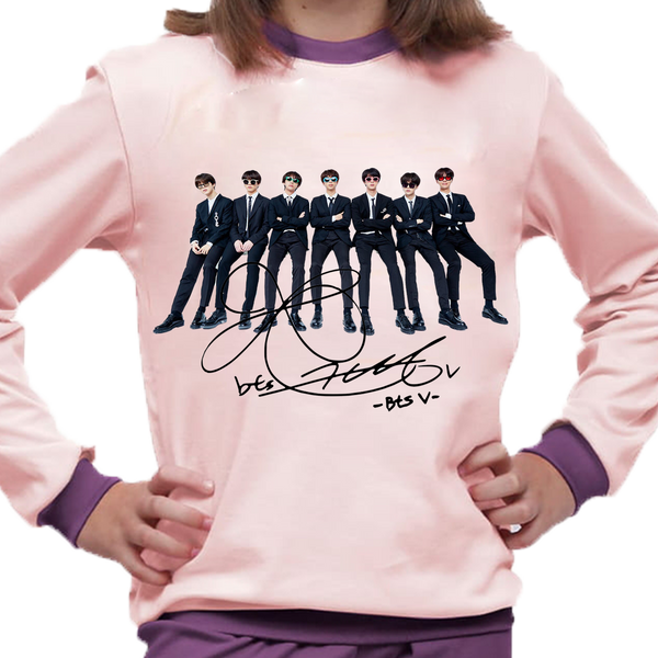 Piżama dziecięca BTS + autograf zdjęcie 1