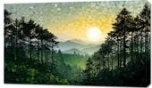 Obraz 100x60cm Mozaika Dźwięków Przyrody