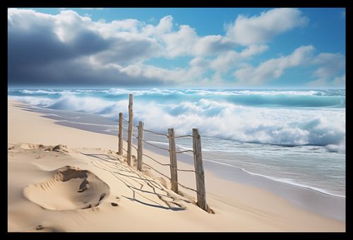 Plakat 45x30cm Szepty Oceanu na Arena.pl