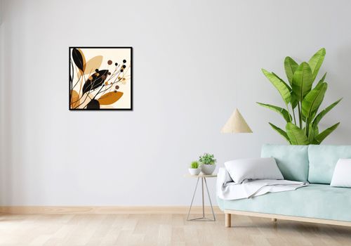 Plakat 60x60cm Jesienne Sylwety na Arena.pl