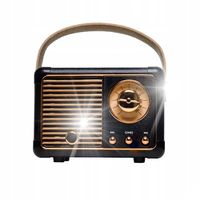 Głośnik Retro Bluetooth Funkcja głośnomówiąca PRZENOŚNY BEZPRZEWODOWY MINI
