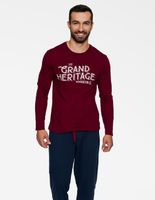 HENDERSON BRAND piżama męska długa klasyczna XXL