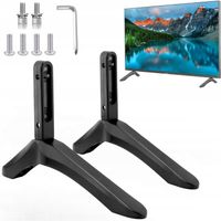 UNIWERSALNA PODSTAWA DO TELEWIZORA 32-65 CALI MONTAŻ BEZ WIERCENIA