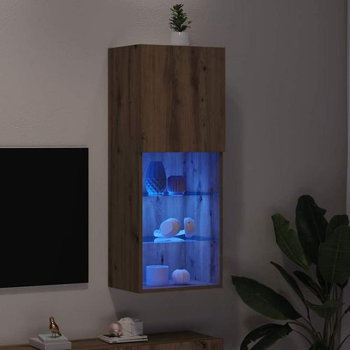 Szafka pod telewizor dąb artisan 40,5 x 30 x 102 cm na Arena.pl