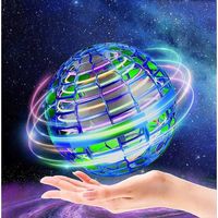 Latająca świecąca kula LED Bumerang Fly Orb Magic + pilot - Różowa