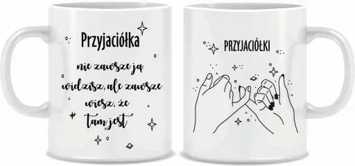 Kubek Przyjaciółki na prezent 330 ml + kartonik zdjęcie 2