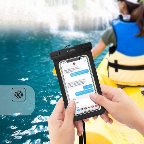 TECH-PROTECT UWC9 UNIVERSAL WATERPROOF CASE 8.9 INCH BLACK/ORANGE na Arena.pl