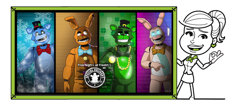 Bidon Junior FNAF Five Nights at Freddy's zdjęcie 2