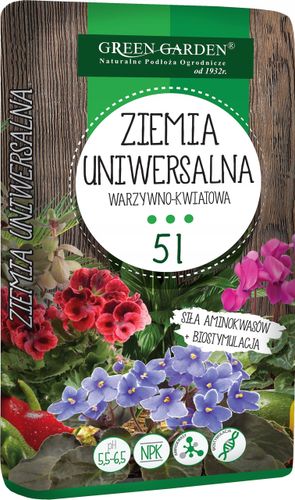 Podłoże warzywno kwiatowe z Biostymulacją | 5l na Arena.pl