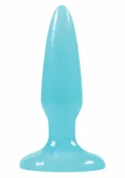 ns novelties pleasure plug mini - anatomiczny korek tpe, świecący