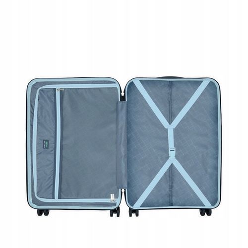 Duża walizka PUCCINI VALENCIA PC032A 7B Niebieska na Arena.pl