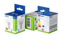 żarówka led smd gu10 biały ciepły 3.5w 250v kąt św.120*350lm - v-ngu10pz-4w