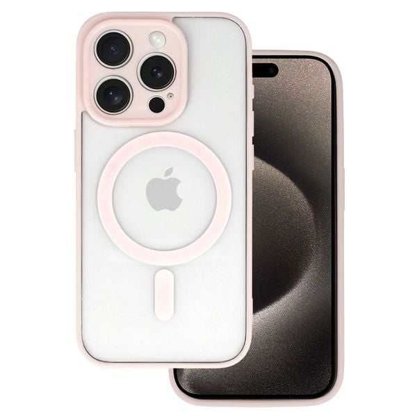 Acrylic Color Magsafe Case do Iphone 14 jasnoróżowy zdjęcie 1