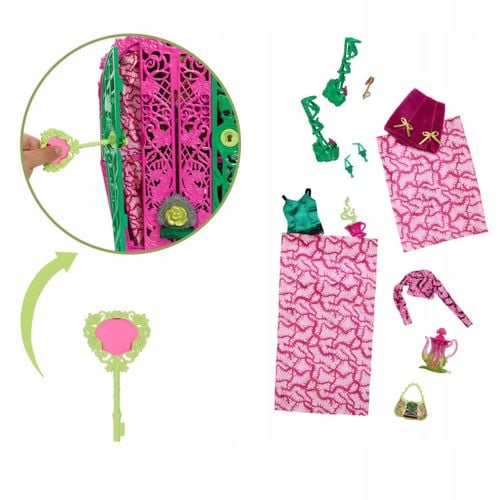 Monster High Straszysekrety Lalka Venus McFlytrap + akcesoria HYT75 MATTEL na Arena.pl