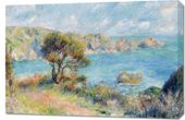 Obraz 90x60cm View at Guernsey, Pierre-Auguste Renoir do Salonu