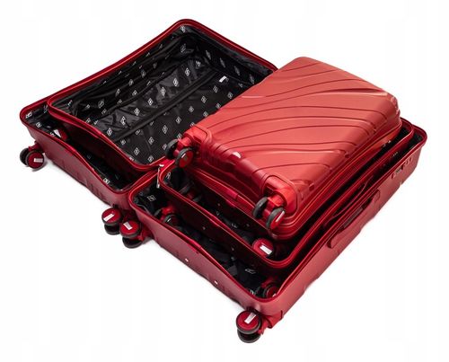 MAŁA WALIZKA PODRÓŻNA L NIEZNISZCZALNA POLIPROPYLEN RGL BAGAŻ PODRĘCZNY na Arena.pl