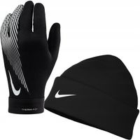 Czapka zimowa + Rękawiczki zimowe męskie NIKE do biegania termiczne -