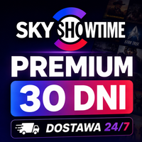 🔥 SkyShowTime Premium 30 DNI | Konto Premium | 4K UHD | Wysyłka 24/7