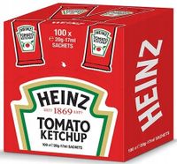HEINZ Ketchup Łagodny saszetki 17 ml * 100 sztuk