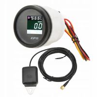 52mm prędkościomierz gps licznik przebiegu wyświetlacz LCD DC 9-32V dla