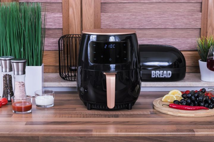 Frytkownica bezolejowa beztłuszczowa panel dotykowy 5 programów 4,5L 1400W zdjęcie 6