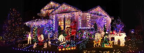 LAMPKI CHOINKOWE 500 LED ŚWIĄTECZNE ZEWNĘTRZNE WEWNĘTRZNE CIEPŁE BIAŁE 35m na Arena.pl