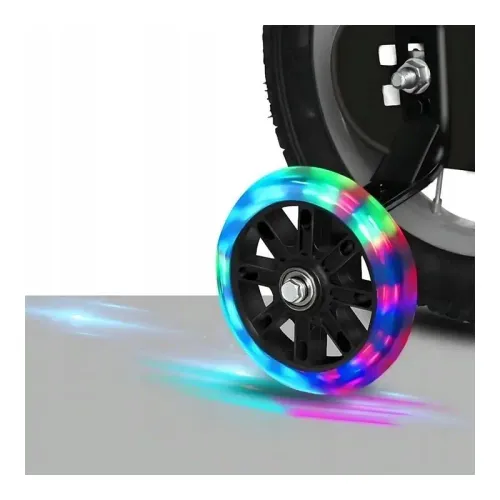 Kółka boczne do roweru LED czarne na Arena.pl