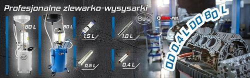ZLEWARKA ODSYSARKA WYSYSARKA OLEJU 80L + 6 SOND na Arena.pl