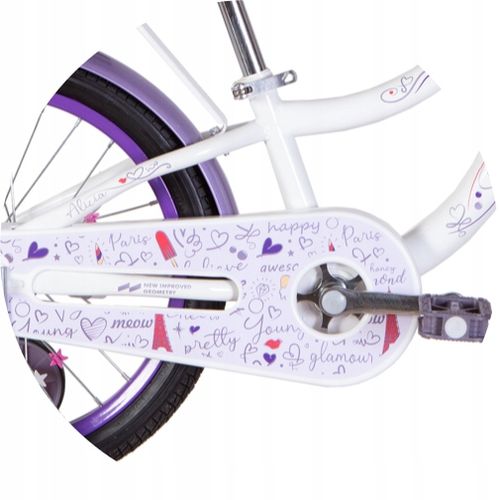 Rower dziecięcy Formula ALICIA koło 18 "+ GRATIS KOSZ I FOTELIK DLA LALEK na Arena.pl