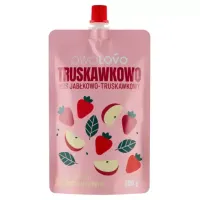 OWOLOVO MUS JABŁKO-TRUSKAWKA 200G