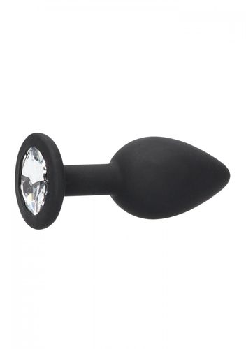 silicone butt plug with removable jewel na Arena.pl