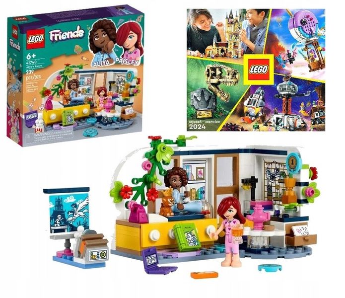 LEGO FRIENDS 6+ POKÓJ ALIYI 41740 zdjęcie 1