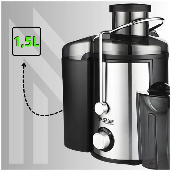 SOKOWIRÓWKA WYCISKARKA DO OWOCÓW I WARZYW ELEKTRYCZNA SAMOCZYSZCZĄCA zdjęcie 11