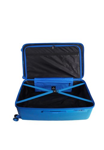 Walizka średnia SAXOLINE Twist Trunk M niebieska na Arena.pl