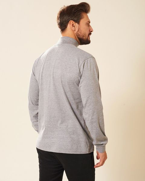 Golf męski szary Arek Rozmiar - L zdjęcie 2