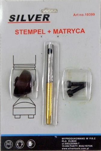 Matryca i stempel do nożyc elektrycznych do blachy SilverTools S10399 na Arena.pl