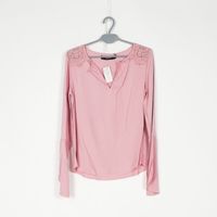 BLUZKA DAMSKA RÓŻOWA Z KORONKĄ VERO MODA  R. XS