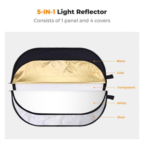 Blenda K&F Concept 5w1 - 90x60 cm na Arena.pl