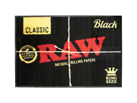 wycieraczka do butów raw black door mat - 60 cm x 80 cm