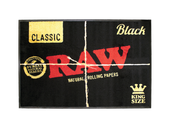 wycieraczka do butów raw black door mat - 60 cm x 80 cm