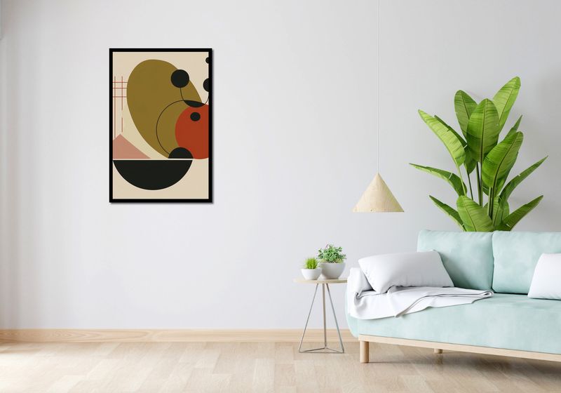 Plakat 61x91,5cm Geometryczny Balans zdjęcie 4