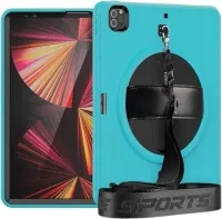 Etui na iPad Pro 12.9" 3,4,5 Generacji z Paskiem na Ramię Zielone