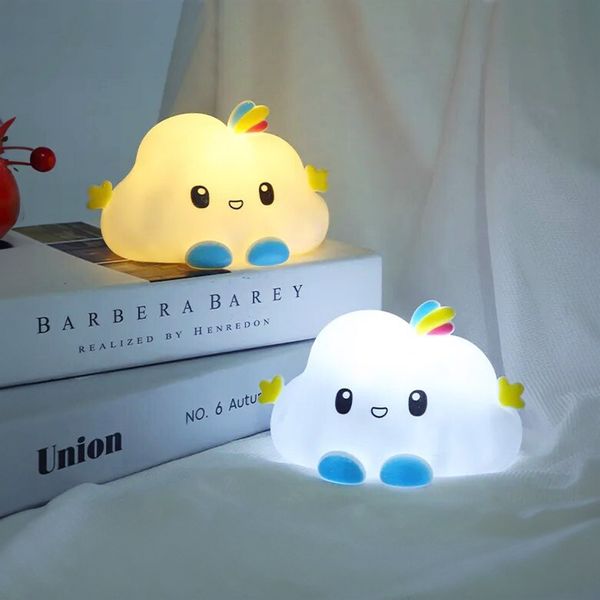 Silikonowa lampka nocna Chmurka led rgb zdjęcie 12